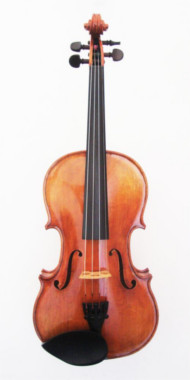 Front View of a Stradivari Inspired Violin