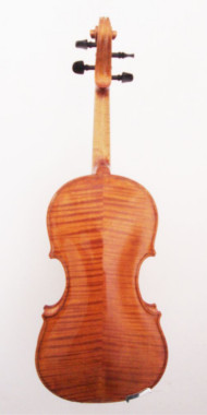 Rear View of a Guarneri 'De Gesu' Inspired Violin